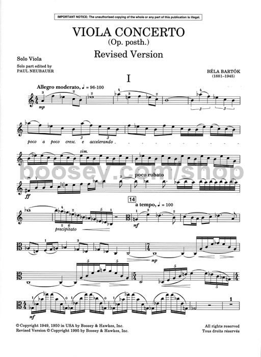 bartok viola concerto analysis